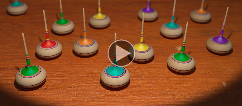 ancient spinning tops