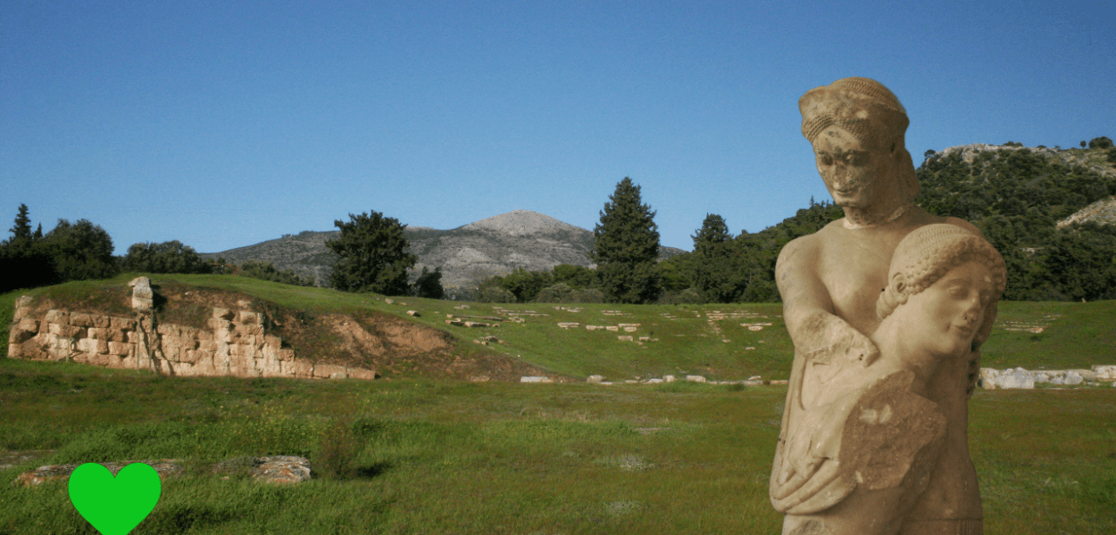 Ερέτρια αρχαίο θέατρο - Eretria ancient greek theatre