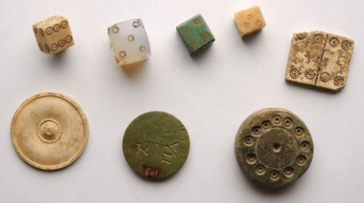 Ancient Dice and yo-yo Museum Teatro alla Scala
