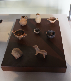 Απτική συλλογή του αρχαιολογικού μουσείου της Θήβας