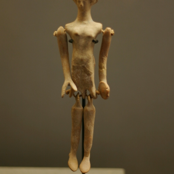 Ancient doll (plangon), hellenistic period, IV-III BC,