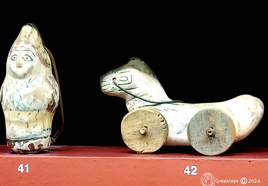 Αλογάκι στο μετρό της Ακρόπολης